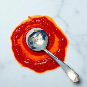 Vintage Old English Sauce Ladle Silver Plate 5”